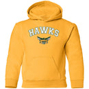Hawk Originals (HAWKS arched w/Logo) Youth Pullover Hoodie