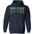 Hawk Originals (Bromley East Hawks - green) Pullover Hoodie