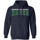 Hawk Originals (Bromley East Hawks - green) Pullover Hoodie