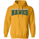 Hawk Originals (Bromley East Hawks - green) Pullover Hoodie