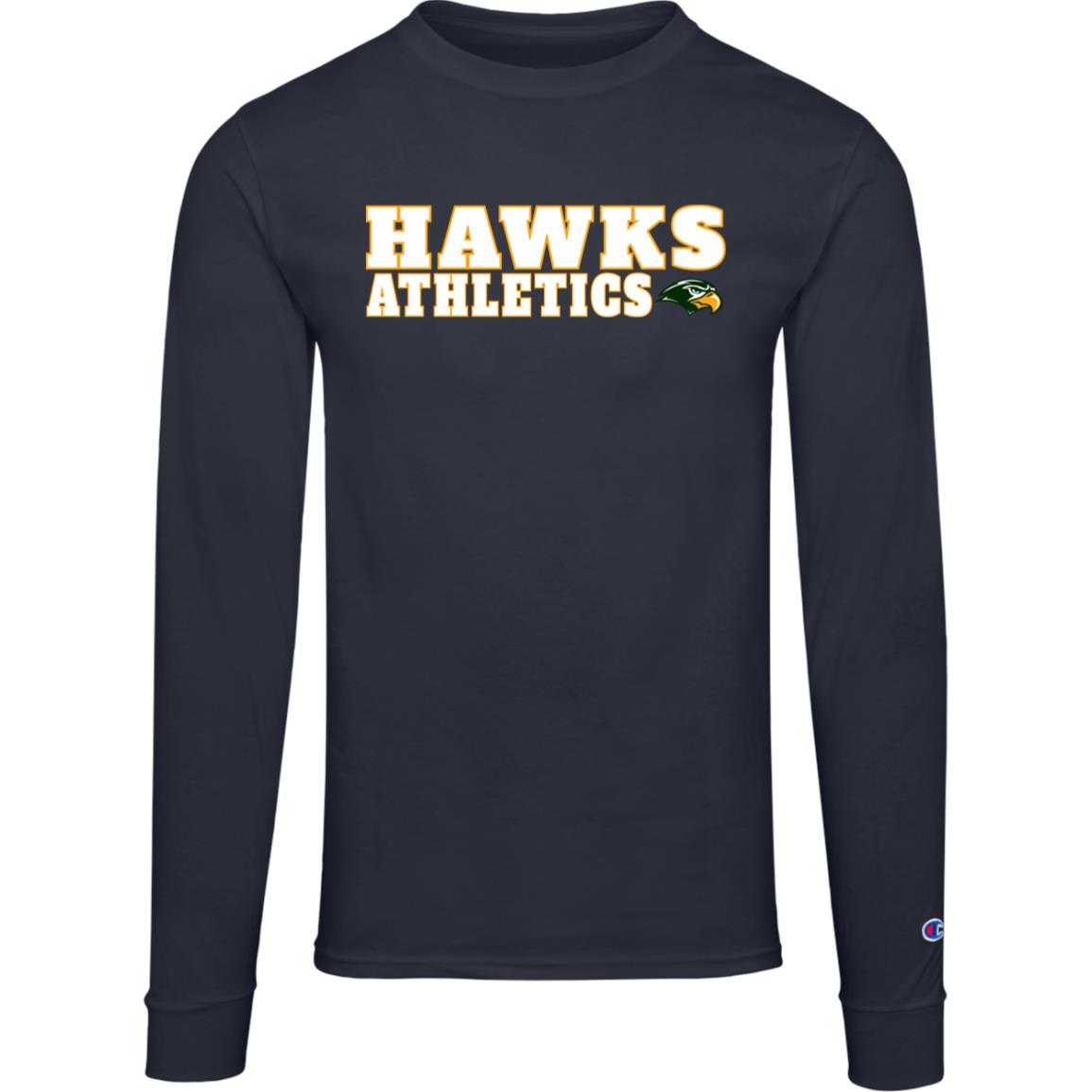 Hawk Originals (HAWKS ATHLETICS) Champion Mens Long Sleeve Tee