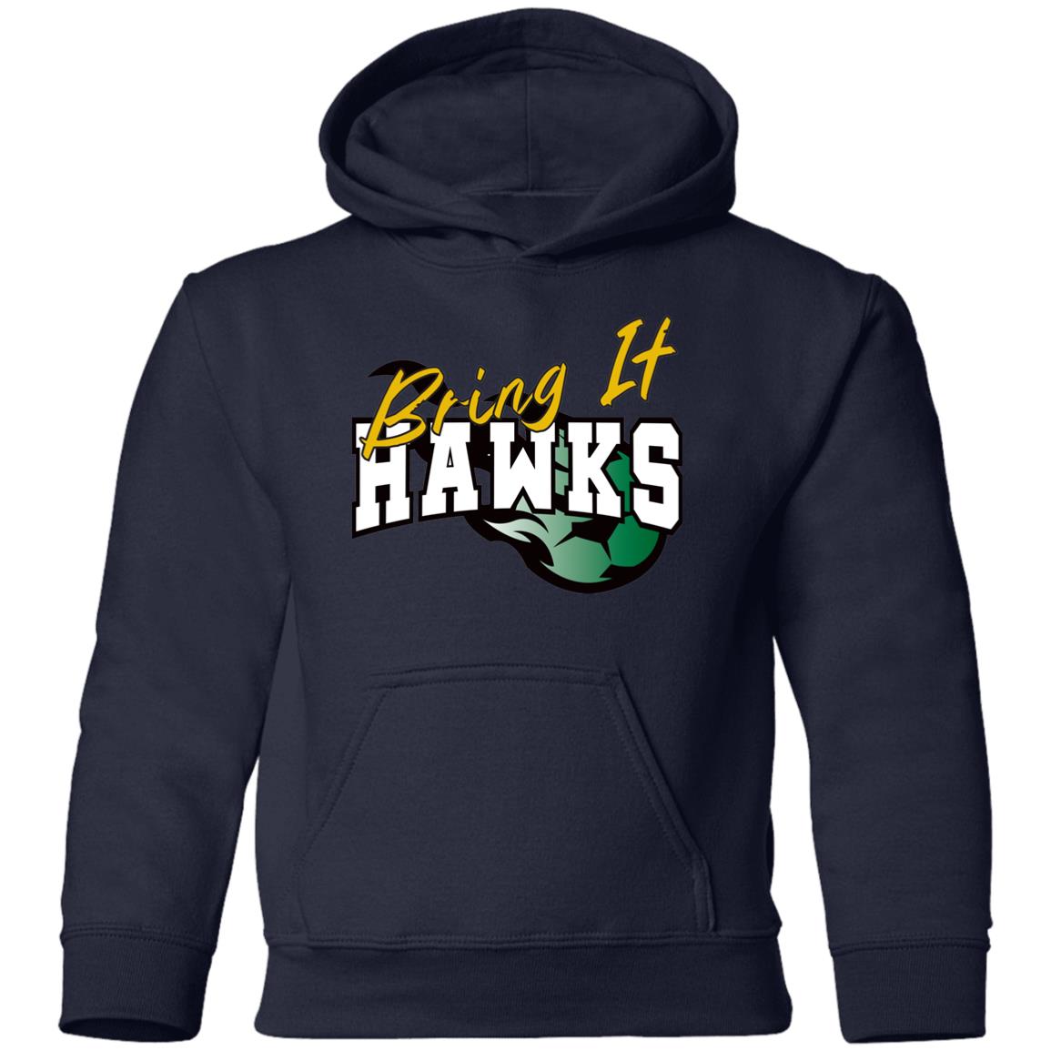 Hawk Originals Bring It Hawks (Soccer) Youth Pullover Hoodie