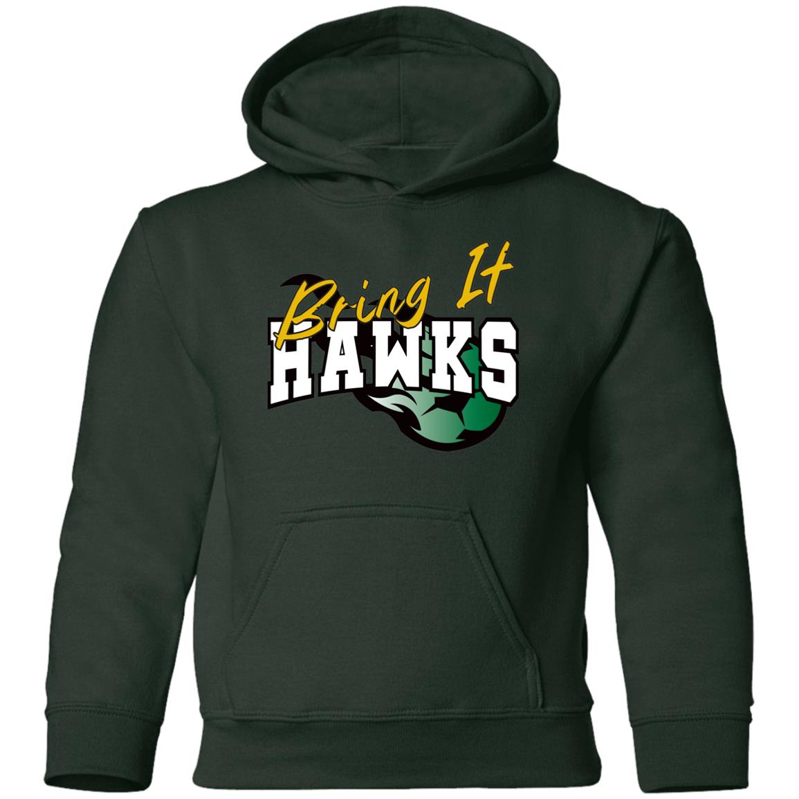 Hawk Originals Bring It Hawks (Soccer) Youth Pullover Hoodie