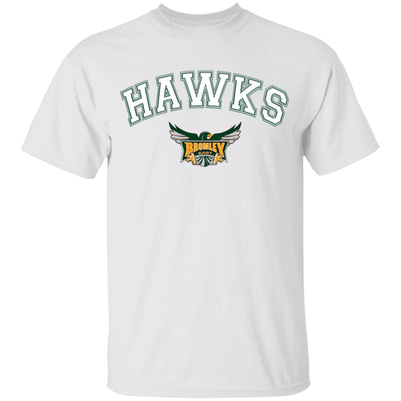 Hawk Originals (HAWKS arched w/Logo) Youth 5.3 oz 100% Cotton T-Shirt