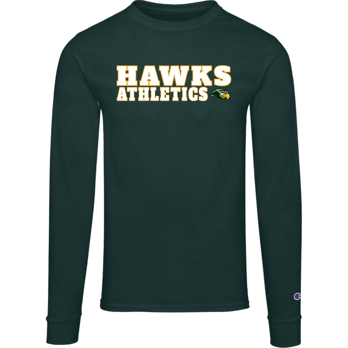 Hawk Originals (HAWKS ATHLETICS) Champion Mens Long Sleeve Tee