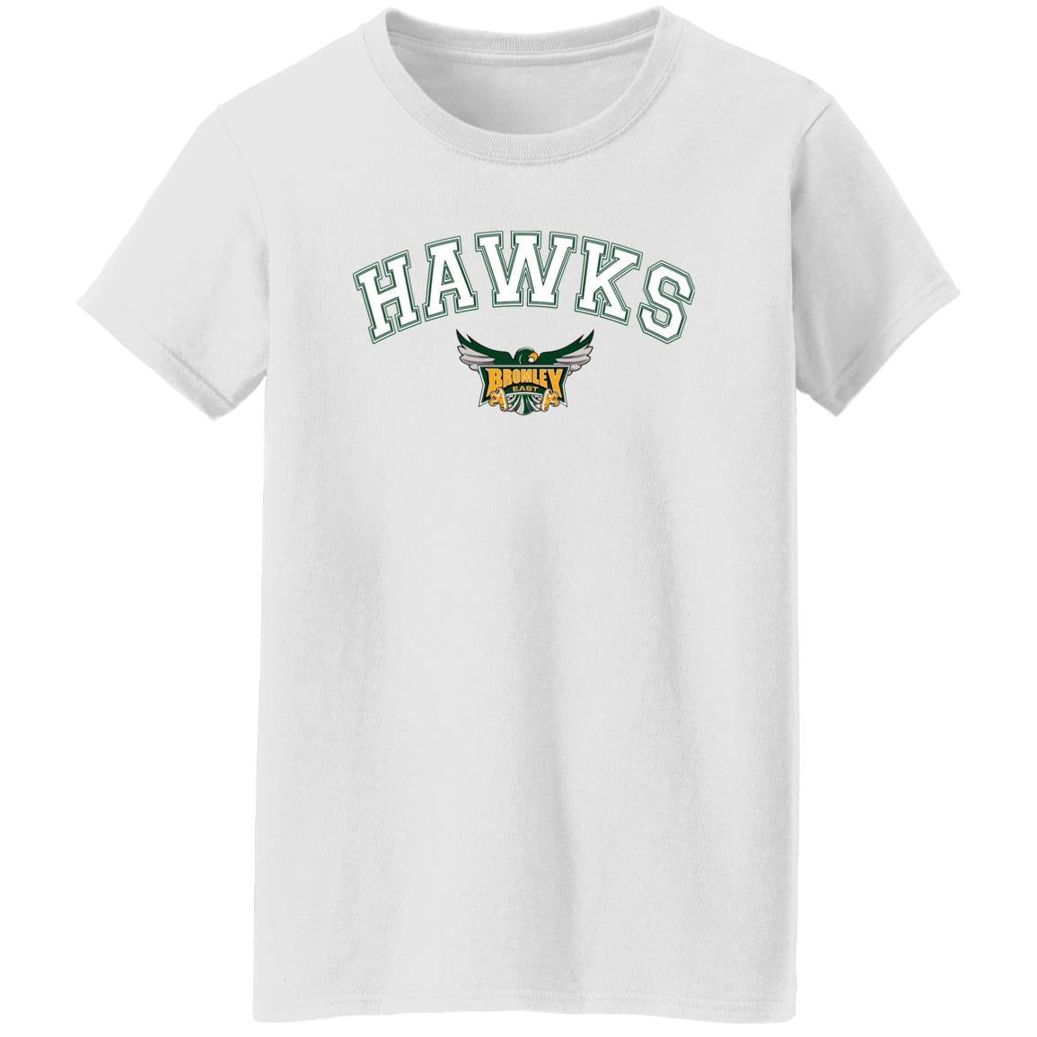 Hawk Originals (HAWKS arched w/Logo) Ladies' 5.3 oz. T-Shirt