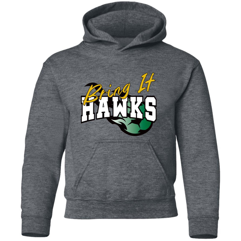 Hawk Originals Bring It Hawks (Soccer) Youth Pullover Hoodie