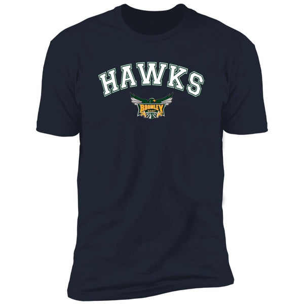 Hawk Originals (HAWKS arched w/Logo) Premium Short Sleeve T-Shirt