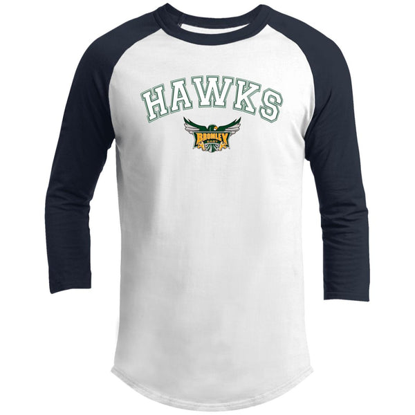 Hawk Originals (HAWKS arched w/Logo) Raglan Sleeve Shirt