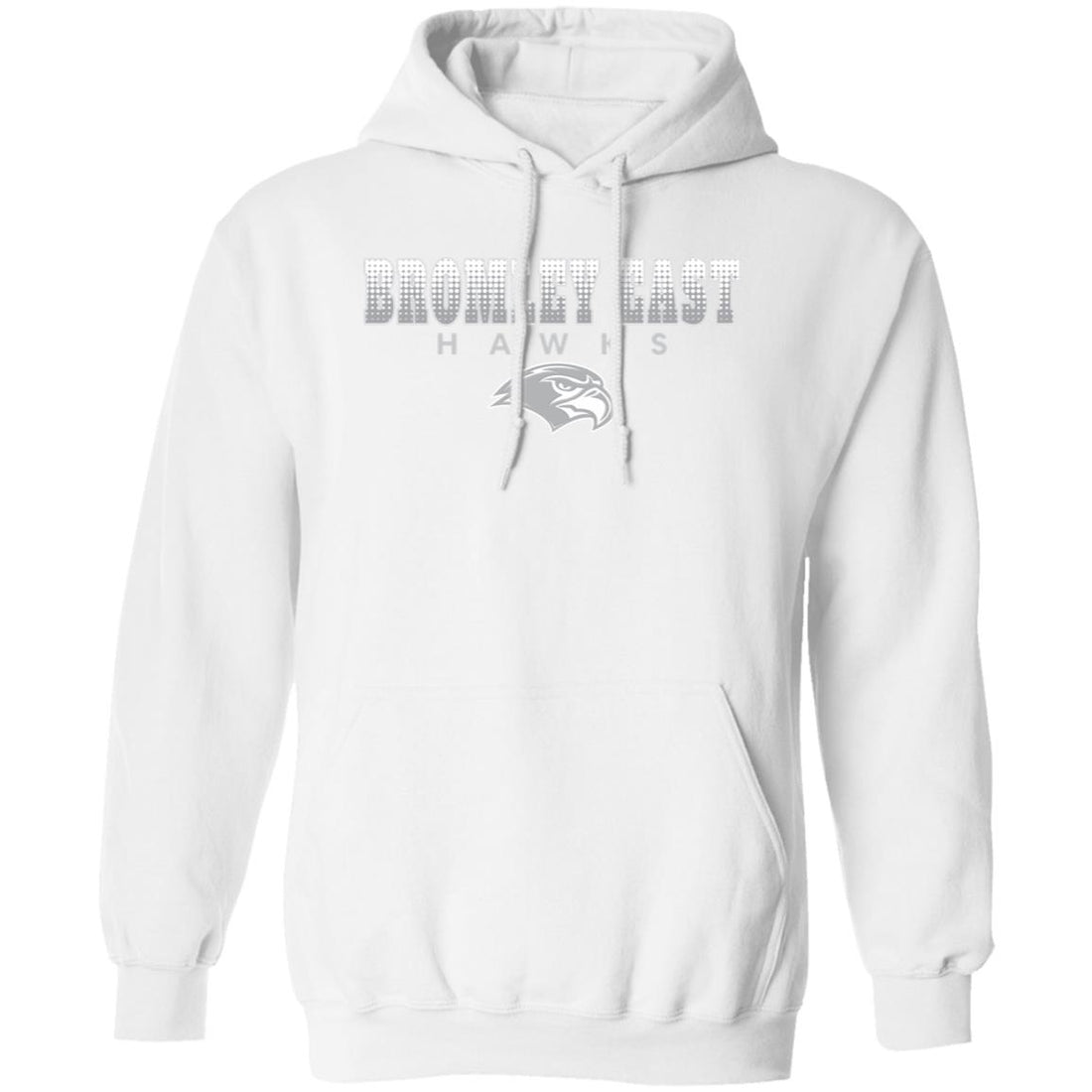 Dream Hawk top Hooded Sweatshirt, White, XL, New, Mint, In Original Bag, 2019, NOS