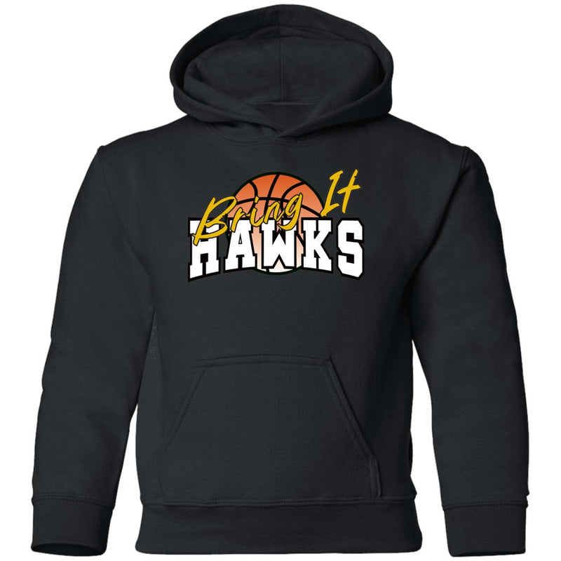 Hawk Originals Bring It Hawks (Basketball) Youth Pullover Hoodie
