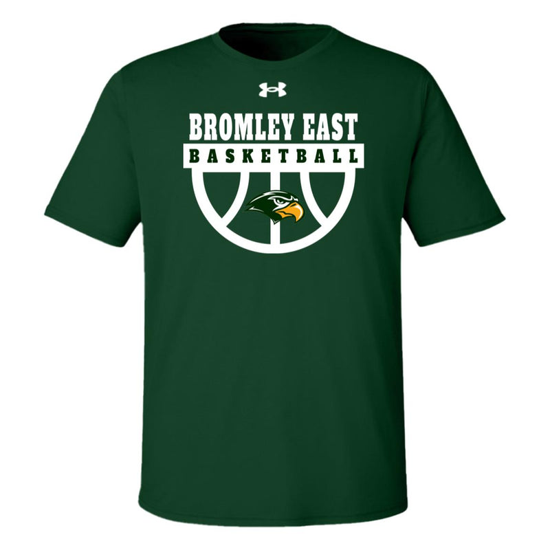 BECSHawks.com Originals (BROMLEY EAST BASKETBALL w/Hawk) Under Armour Team Tech Tee