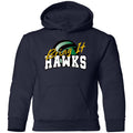 Hawk Originals Bring It Hawks (Volleyball) Youth Pullover Hoodie