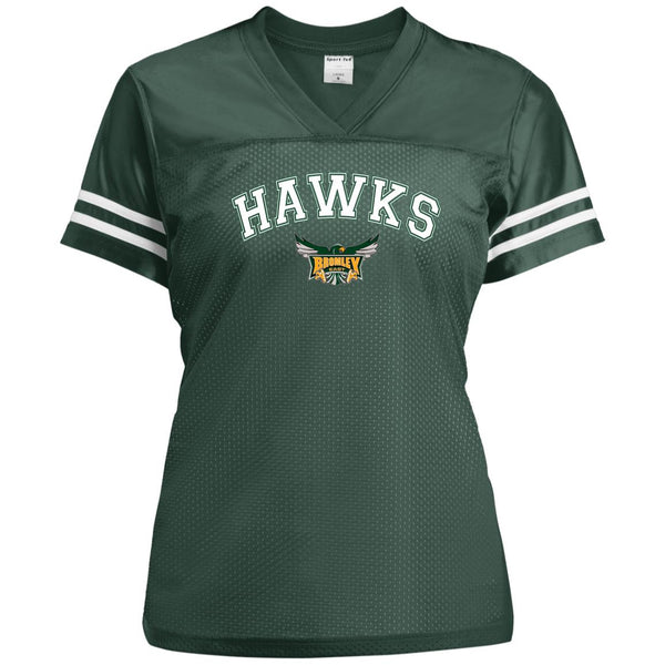 Hawk Originals (HAWKS arched w/Logo) Ladies' Replica Jersey