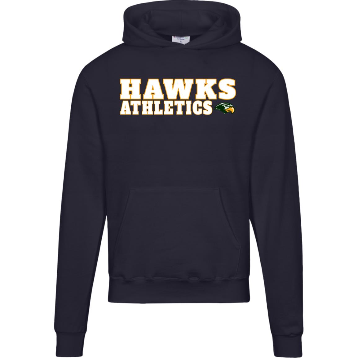 Hawk Originals (Hawks Athletics) Champion Mens Powerblend Hoodie