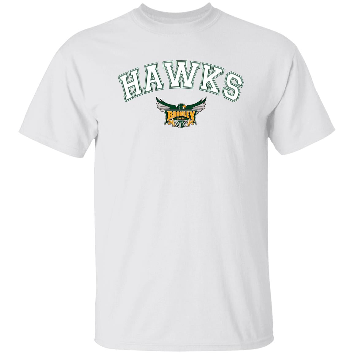 Hawk Originals (HAWKS arched w/Logo) 5.3 oz. T-Shirt