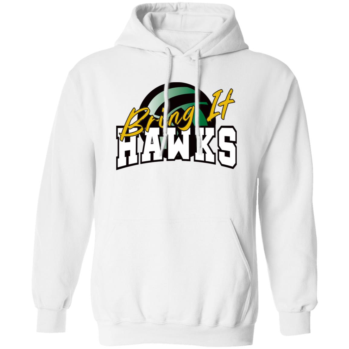 Hawk Originals Bring It Hawks (Volleyball) Pullover Hoodie