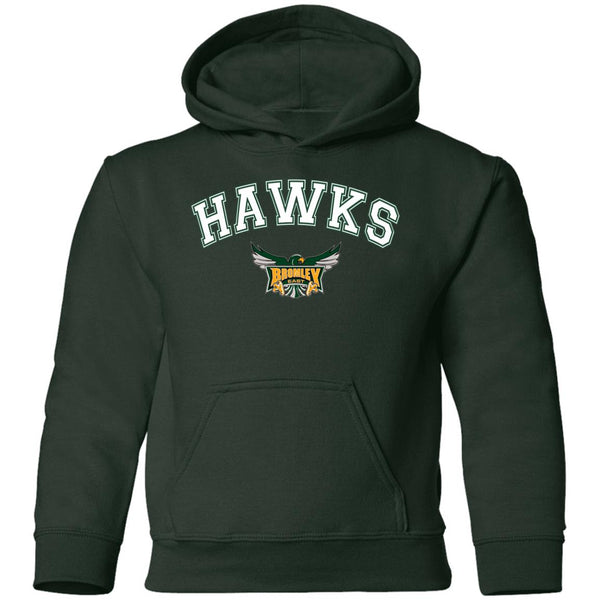 Hawk Originals (HAWKS arched w/Logo) Youth Pullover Hoodie
