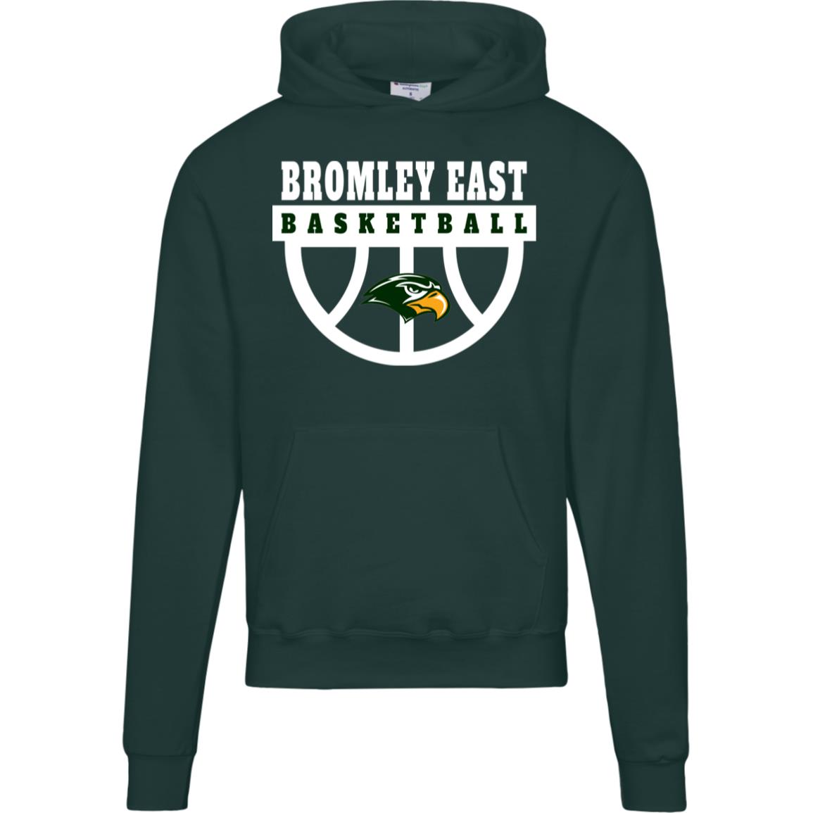 Hawk Originals (BROMLEY EAST BASKETBALL w/Hawk) Champion Mens Powerblend Hoodie