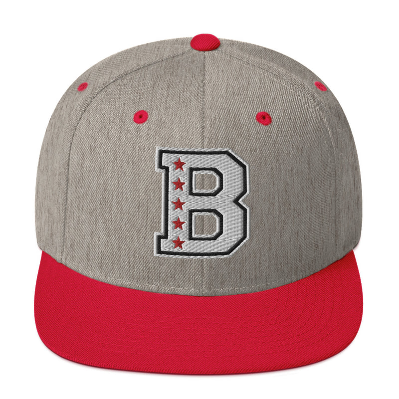 BECSHawks.com Originals Limited Time Special Edition (Patriotic B Logo) Snapback Hat