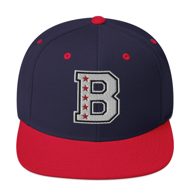 BECSHawks.com Originals Limited Time Special Edition (Patriotic B Logo) Snapback Hat