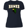 Hawk Originals (HAWKS w/Hawk) Ladies' Boyfriend T-Shirt