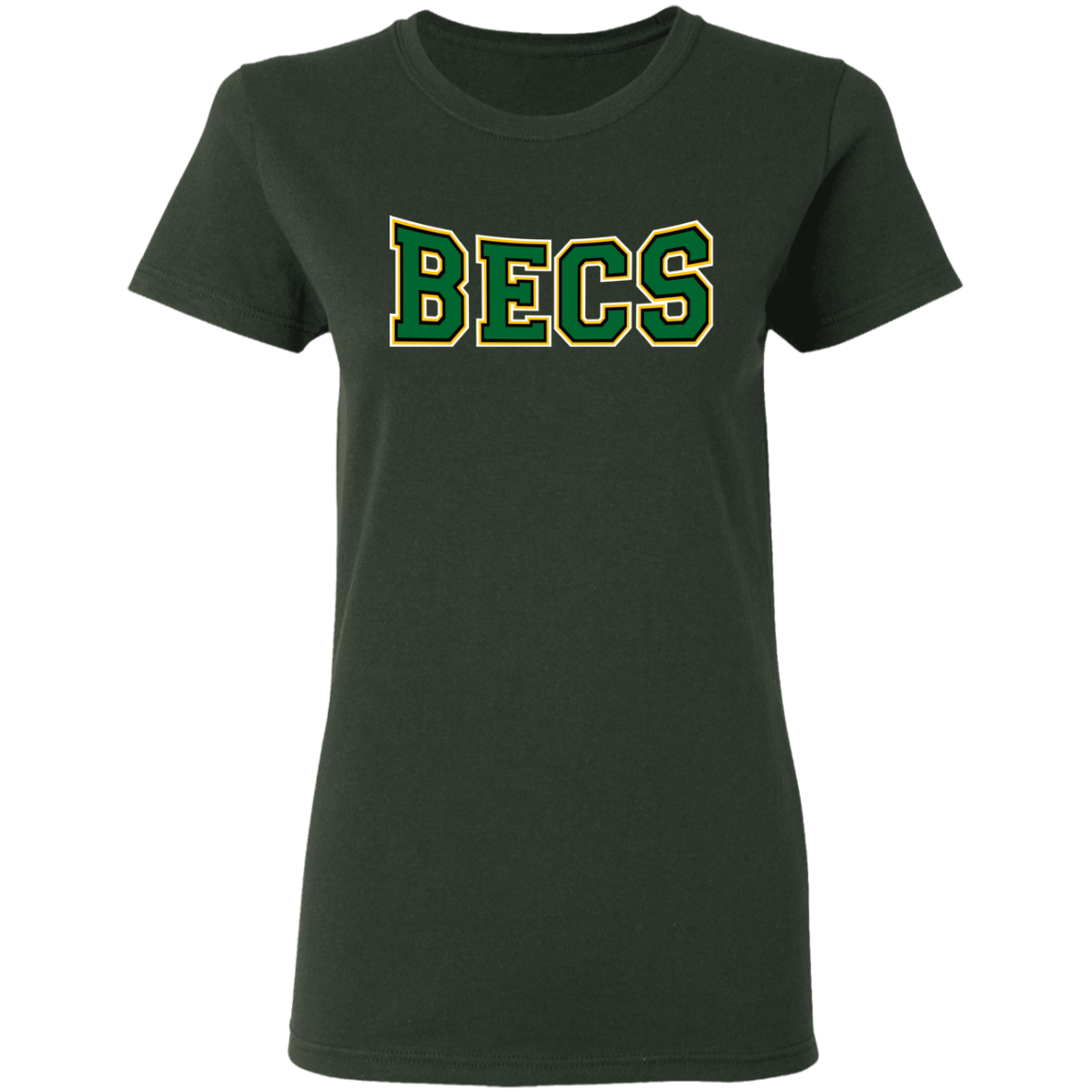 Hawk Originals (green BECS) Ladies' 5.3 oz. T-Shirt