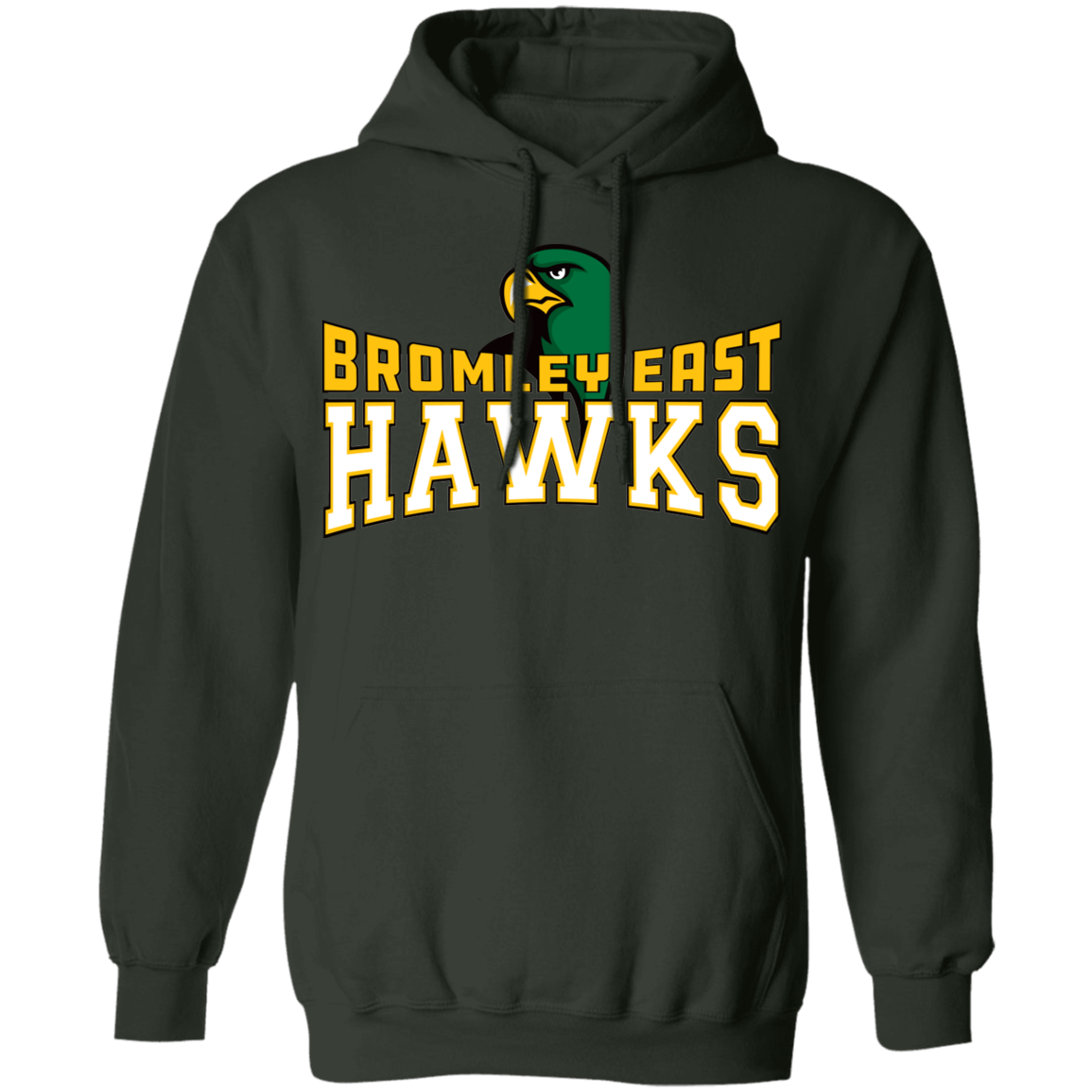 Hawk Originals (Bromley East Hawks w/Hawk) Pullover Hoodie