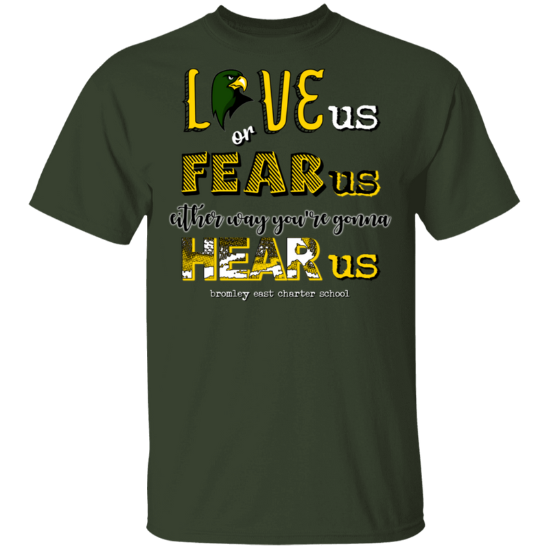 Hawk Originals (Love Us - Fear Us) 5.3 oz. T-Shirt