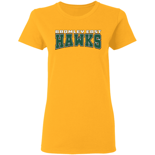 HAWK ORIGINALS (BROMLEY EAST HAWKS) Ladies' 5.3 oz. T-Shirt