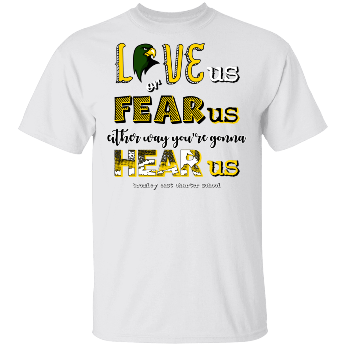 Hawk Originals (Love Us - Fear Us) 5.3 oz. T-Shirt