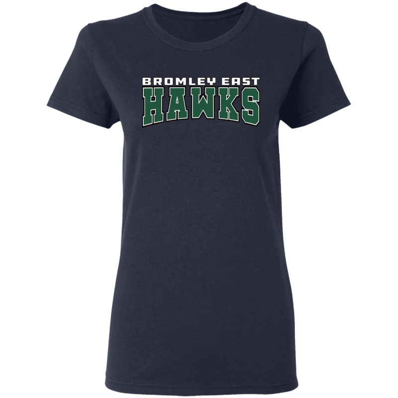 HAWK ORIGINALS (BROMLEY EAST HAWKS) Ladies' 5.3 oz. T-Shirt