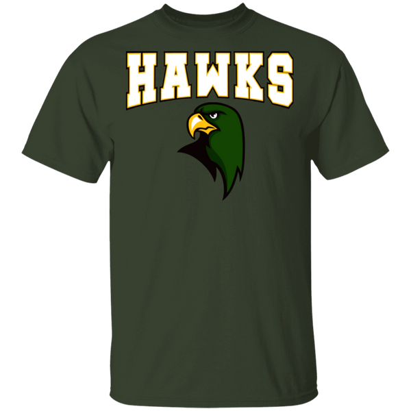 Hawk Originals (HAWKS w/Hawk)  5.3 oz. T-Shirt