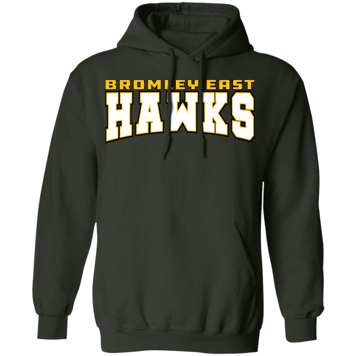 Hawk Originals (Bromley East Hawks - white) Pullover Hoodie