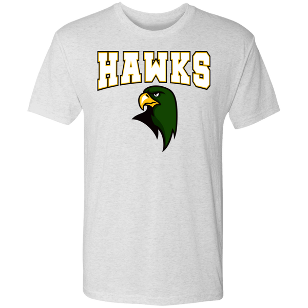 Hawk Originals (HAWKS w/Hawk)  Men's Triblend T-Shirt