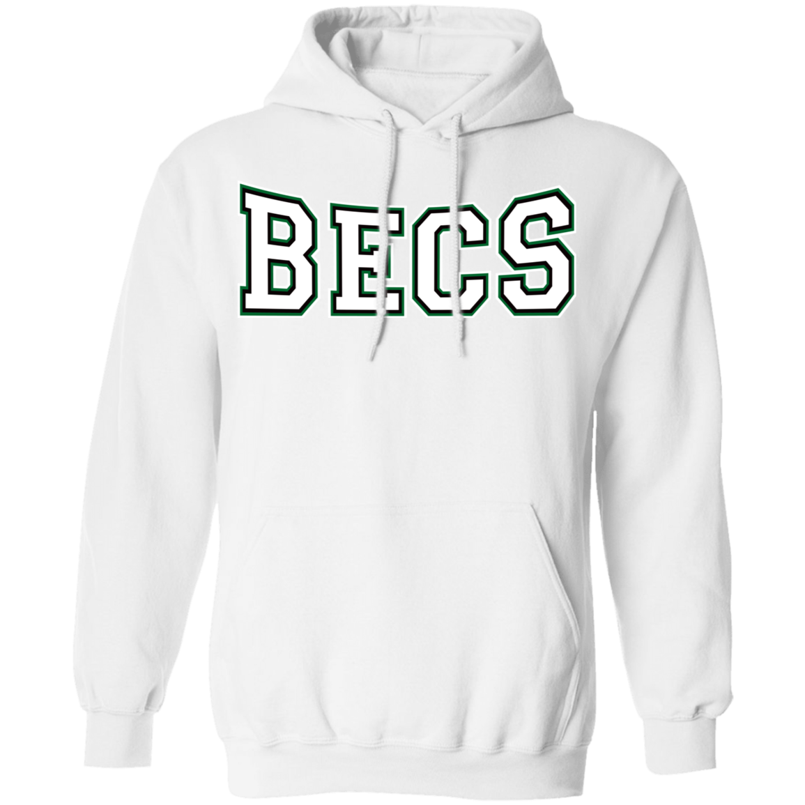 Hawk Originals (BECS - white) Pullover Hoodie