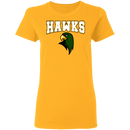 Hawk Originals (HAWKS w/Hawk)  Ladies' 5.3 oz. T-Shirt