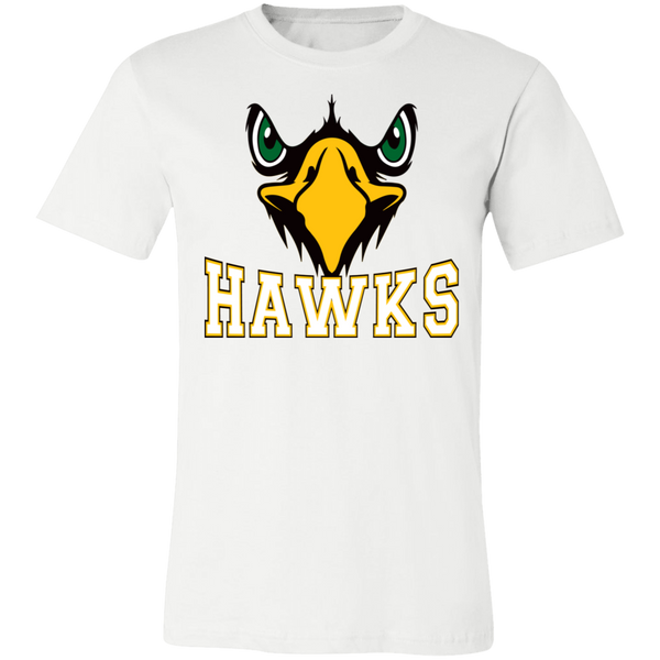 Hawk Originals (Front Facing Hawk) Unisex Jersey Short-Sleeve T-Shirt