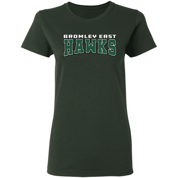 HAWK ORIGINALS (BROMLEY EAST HAWKS) Ladies' 5.3 oz. T-Shirt