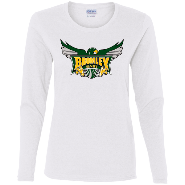 Hawk Originals (Main Logo) Ladies' Cotton LS T-Shirt