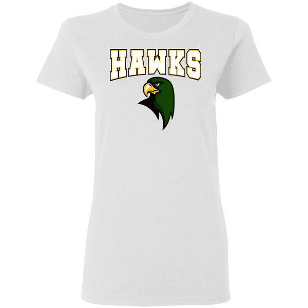 Hawk Originals (HAWKS w/Hawk)  Ladies' 5.3 oz. T-Shirt