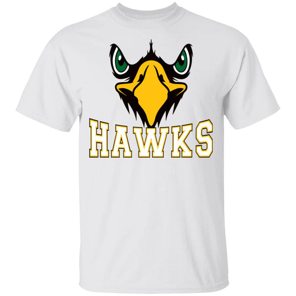 Hawk Originals (Front Facing Hawk) Youth 5.3 oz 100% Cotton T-Shirt