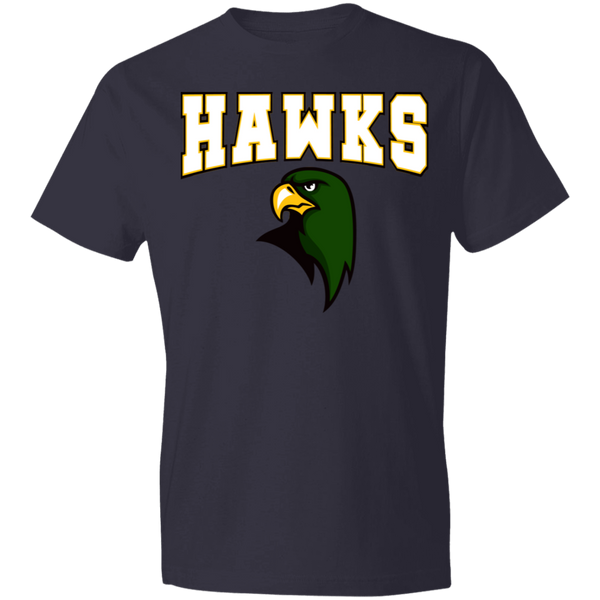 Hawk Originals (HAWKS w/Hawk)  Lightweight T-Shirt 4.5 oz
