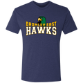Hawk Originals (BROMLEY EAST HAWKS w/Hawk) Men's Triblend T-Shirt