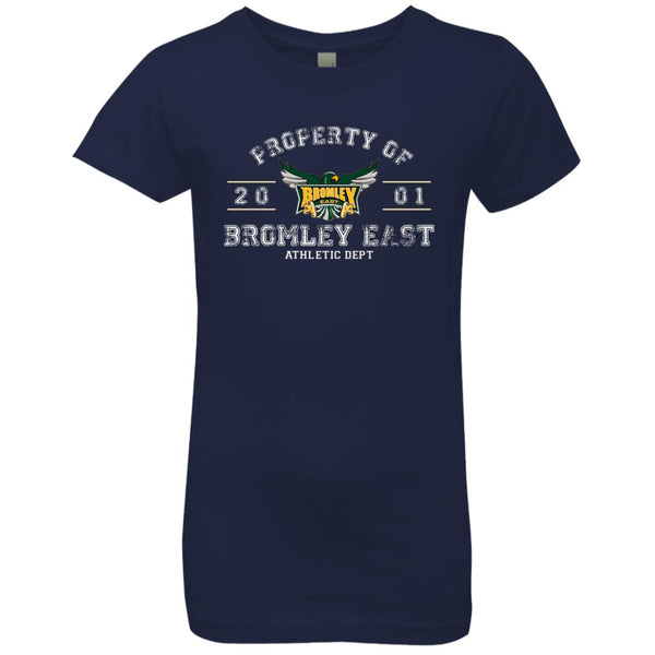 Hawk Originals (Property of Athletic Dept - white lettering) Girls' Princess T-Shirt